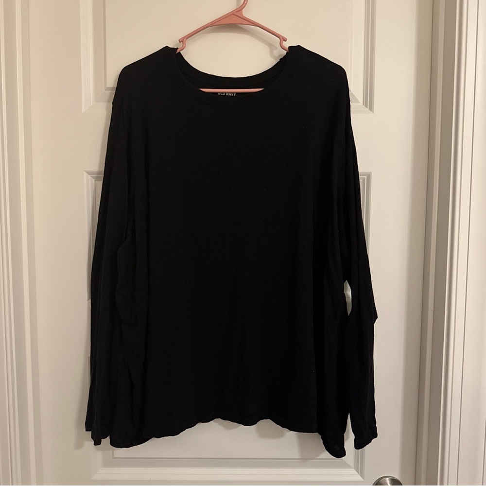Classic Black Long Sleeve Tee